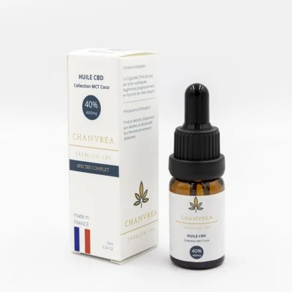 Huile CBD MCT Coco 40%